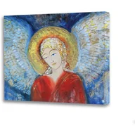 Ikony i obrazy sakralne - Obraz religijny na płótnie Anioł Stróż - miniaturka - grafika 1