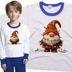 Piżama dziecięca Świąteczny Krasnal Gnom Lampki Choinkowe Święta 86/92 - VoloDonum - Piżamy dla dziewczynek Piżama dziecięca Świąteczny Krasnal Gnom Lampki Choinkowe Święta 86/92 - VoloDonum - Piżamy dla dziewczynek - miniaturka - grafika 1