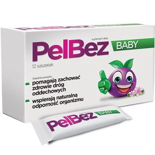 AFLOFARM FARMACJA POLSKA SP. Z O.O. Pelbez Baby 12 Saszetek - Przeziębienie i grypa - miniaturka - grafika 1