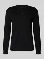 Bluzy męskie - Bluza z prążkowanymi wykończeniami - miniaturka - grafika 1