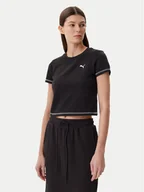 Koszulki i topy damskie - Puma T-Shirt Dare To 629806 Czarny Slim Fit - miniaturka - grafika 1