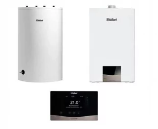 Vaillant PAKIET KOCIOŁ VC 20CS + ZASOBNIK VIH R 120 +REGULATOR VRC700 0010043631 0010043631 - Piece i kotły grzewcze - miniaturka - grafika 1