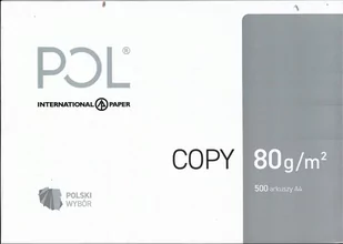 Pol A4 COPY 80 g (500 ark.) - papier ksero - Papier do drukarek - miniaturka - grafika 1