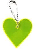 Zawieszki - Zawieszka odblaskowa Serce - Centrum - miniaturka - grafika 1