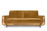 Sofy i kanapy - Sofa 3, żółta, 230x98x98 cm - miniaturka - grafika 1