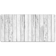 Podkładki na biurko - Ochronna podkładka na biurko Deski białe 120x60 cm, Dywanomat - miniaturka - grafika 1