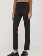 Spodnie damskie - Spodnie damskie Tommy Hilfiger WW0WW39721 BDS 32 Czarne (8720645516453) - miniaturka - grafika 1