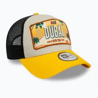 Czapki damskie - Czapka z daszkiem New Era Licence Plate Los Angeles Trucker light beige WYSYŁKA W 24H 30 DNI NA ZWROT - miniaturka - grafika 1