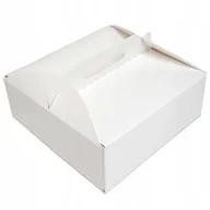 Pojemniki kuchenne - Wysoki Karton Pudełko Na Tort Opakowanie 30X30X15 - miniaturka - grafika 1
