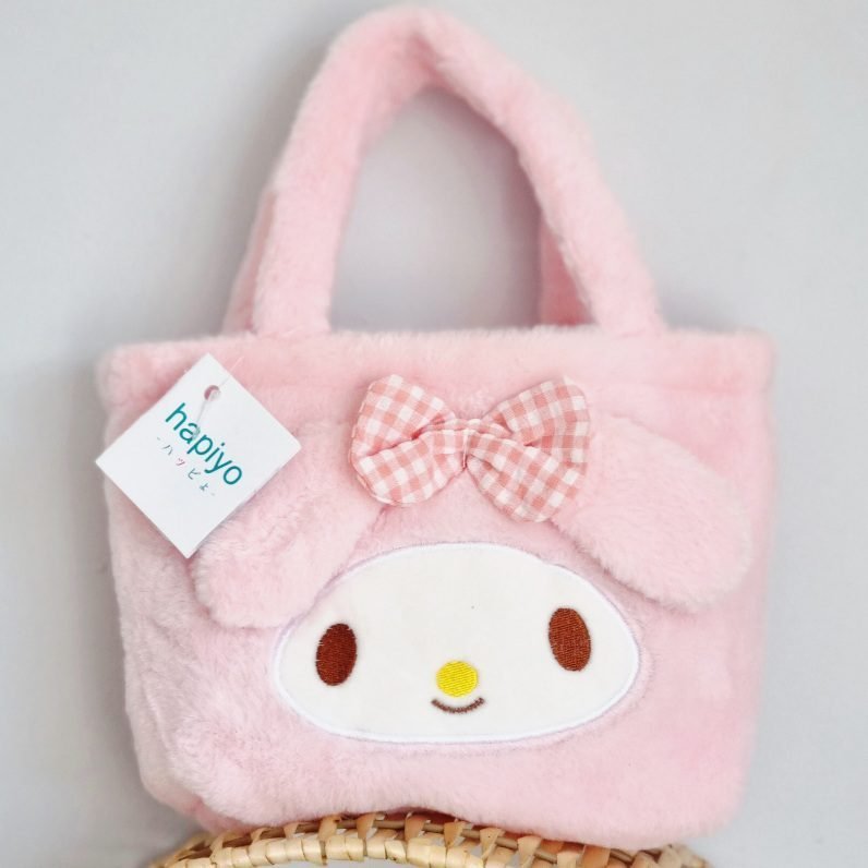 Torebka dziecięca młodzieżowa pluszowa My Melody 25x17cm