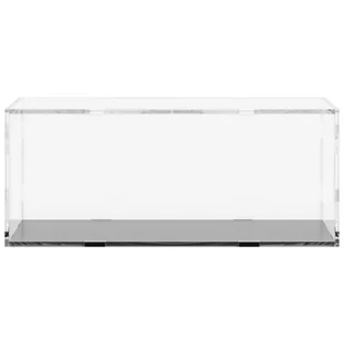 Pudełko ekspozycyjne, przezroczyste, 34x16x14 cm, akrylowe - Ekrany projekcyjne - miniaturka - grafika 3