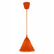 Lampy sufitowe - Zext Lampa sufitowa MODERNA K1 60W Pomarańczowa C04-MODERNA-K1-PO - miniaturka - grafika 1