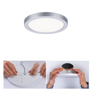 Paulmann panel LED Areo 4 000 K chrom 11,8cm - Oprawy, klosze i abażury - miniaturka - grafika 2
