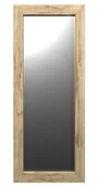 Lustra - Prostokątne lustro ścienne z ramą w kolorze dębu K6-S73 - miniaturka - grafika 1