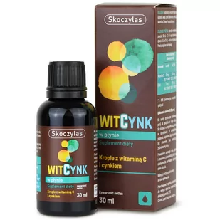 SKOCZYLAS WitCynk W Płynie 30ml - Witaminy i minerały dla sportowców - miniaturka - grafika 1