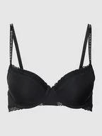 Biustonosze - Biustonosz z fiszbinami i watowanymi miseczkami model ‘DEMI’ - miniaturka - grafika 1