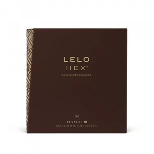 Lelo Lelo Prezerwatywy HEX Condoms Respect XL 3 szt LE123D 121E891 - Prezerwatywy - miniaturka - grafika 1