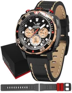 Zegarki męskie - Zegarek Vostok Europe VK67-650E721LB Systema Periodicum Boron - miniaturka - grafika 1