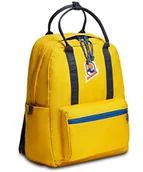 Plecaki - Invicta Vax plecak, praca i wypoczynek, żółty - miniaturka - grafika 1