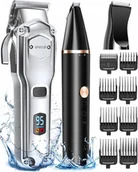 Maszynki i nożyczki dla psów - Oneisall Maszynka do Strzyżenia Psów 3 w 1, Wodoodporna IPX7 - miniaturka - grafika 1