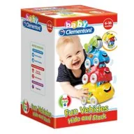Zabawki interaktywne dla dzieci - Clementoni Wieża z Autek 17111 - miniaturka - grafika 1