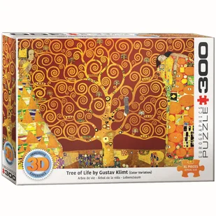 Puzzle 3D 300 el. Tree of Life by Klimt 6331-6059 Eurographics - Puzzle - miniaturka - grafika 1