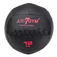 Obciążenia - Piłka lekarska WALL BALL PREMIUM 12kg - miniaturka - grafika 1