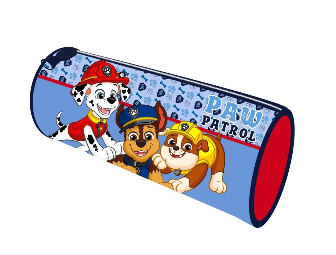 Piórnik szkolny Psi Patrol tuba saszetka Chase Marshal