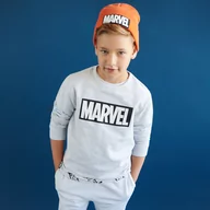 Swetry dla chłopców - Sinsay - Bluza Marvel - Jasny szary - miniaturka - grafika 1