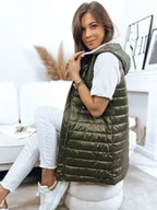 Kamizelki damskie - Kamizelka damska NIKLA zielona Dstreet TY3495-L - miniaturka - grafika 1