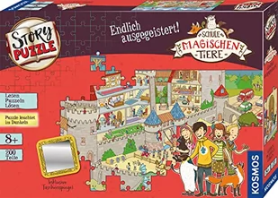 KOSMOS 698737 Szkoła magicznego zwierzątka nareszcie przygotowane zagadki rozwiązują zawki, story Puzzle - Puzzle - miniaturka - grafika 1
