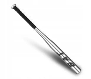 Kij Baseballowy Aluminiowy 34 Cale (Srebrny) - Baseball, krykiet, palant - miniaturka - grafika 1