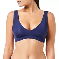 Biustonosze - sloggi Damski biustonosz Zero Feel N 2.0 EX, Granatowy (True Navy), S - miniaturka - grafika 1