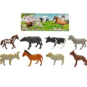 Lalki dla dziewczynek - Anek Zwierzęta na farmie zestaw 8 Figurek - miniaturka - grafika 1
