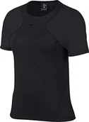 Koszulki i topy damskie - Nike damski Pro Hypercool Top czarny/przezroczysty S - miniaturka - grafika 1