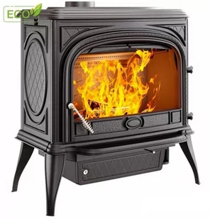 Kawmet Piec żeliwny wolnostojący Premium NIKA S5 ECO - Piece wolnostojące - miniaturka - grafika 1