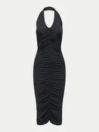Sukienki - ONLY Sukienka koktajlowa Lea 15333223 Czarny Slim Fit - miniaturka - grafika 1