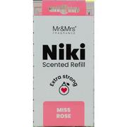 Zapachy samochodowe - Mr&Mrs Fragrance Niki Refill Miss Rose zapach samochodowy Napełnienie 1 szt unisex - miniaturka - grafika 1