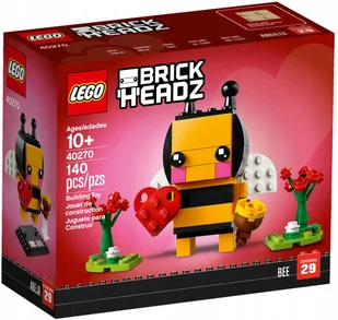 Lego BrickHeadz 40270 Walentynkowa pszczółka - Klocki - miniaturka - grafika 1