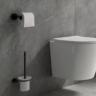 Omnires Szczotka WC Modern Project MP60620BL - Akcesoria do wc - miniaturka - grafika 2