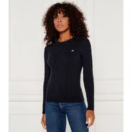Swetry damskie - Gant Sweter Slim Fit - miniaturka - grafika 1