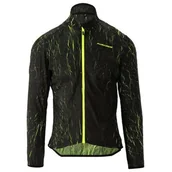 Kurtki rowerowe - Kurtka rowerowa KROSS Ether ( M) Czarno-zielony - miniaturka - grafika 1