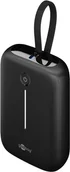 Powerbanki - Goobay 76251 bank mocy Litowo-polimerowy (LiPo) 10000 mAh Czarny - miniaturka - grafika 1