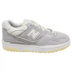 Buty sneakersy unisex sportowe New Balance 550 szare - BB550SLB-43 - Moda i Uroda OUTLET - miniaturka - grafika 1