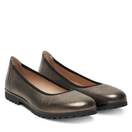 Baleriny - Baleriny Caprice 9-22151-45 Złoty - miniaturka - grafika 1