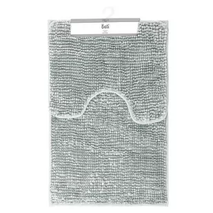 AmeliaHome Komplet dywaników łazienkowych Bati szary, 2szt. 50 x 80 cm, 40 x 50 cm - Dywaniki łazienkowe - miniaturka - grafika 1