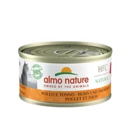 Mokra karma dla kotów - Almo nature HFC Natural Kurczak i tuńczyk 24x70 g - miniaturka - grafika 1