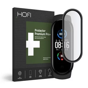 Hofi Szkło Hybrydowe  Hybrid Glass do Xiaomi Mi Band 5 / 6 Black - Akcesoria do smartwatchy - miniaturka - grafika 1