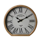 Zegary - Zegar stojący Ritter Retro 17 x 18 cm antyczne złoto z cichym mechanizmem - miniaturka - grafika 1