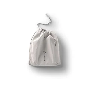 Bonamaison Torba na produkty bawełniane z nadrukiem ze sznurkiem, torba na zakupy wielokrotnego użytku, biodegradowalne torby ekologiczne, torba podróżna, saszetka, torba na zakupy, przyjazna dla - Torby podróżne - miniaturka - grafika 1